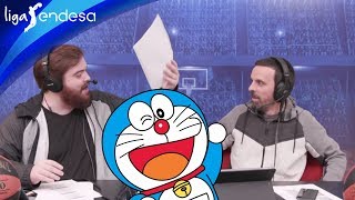 IBAI canta DORAEMON en Euskera  Clásico Liga Endesa [upl. by Mlawsky]