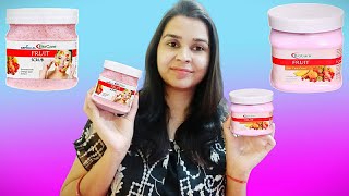 biocare Scrub and massage cream product review Scrub or face massage karne ka Shi tarika [upl. by Atilehs]