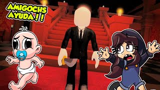 BEBE NOOB ESCAPA DEL ASESINO EN ROBLOX 🪓😱 NADIE SOBREVIVE AL ASESINO EN ROBLOX [upl. by Yecnay]