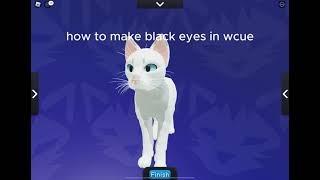 how to make black eye glitch morphs in wcue [upl. by Flanigan122]