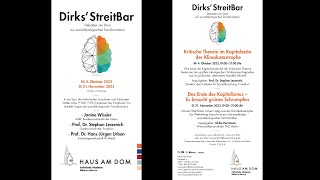 Dirks‘ StreitBar  Debatten am Dom zur sozial ökologischen Transformation [upl. by Drugi]