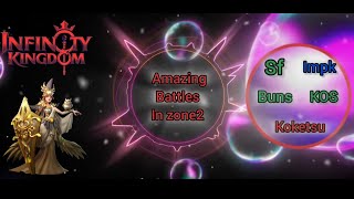 Infinity KingdomS170 Intense battle at zone 2 vs strongs Alliances [upl. by Ailime493]