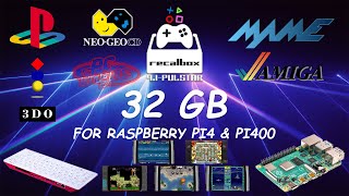 Ultimate Retro Gaming Experience Recalbox 91 Pulsar 32GB Release for Raspberry Pi 4 and Pi 400 [upl. by Attaymik208]