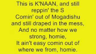 Take A Minute Knaan Lyrics [upl. by Nospmis]