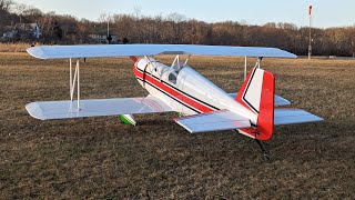 Great Planes Giant Aeromaster ARF Electric Conversion [upl. by Swartz]