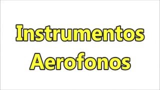 1 MUSICA instrumentos aerofonos [upl. by Enoch]