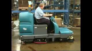 Tennant T15 Floor Scrubber Operator Training [upl. by Wellington]