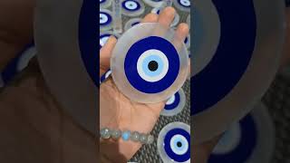 Evil eye protection Selenite plate Thehopeandsolutions crystals evileye selenitecrystal [upl. by Ridley]