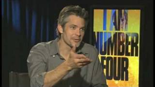 I AM NUMBER FOUR interviews  Timothy Olyphant Hitman [upl. by Suryc]