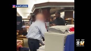 Viral video shows North Texas father respond calmly after Dillards employee uses racial slur [upl. by Teri]