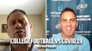 College Football vs Covid 19 with Rene Ingoglia  When Will The College Football Season Be Played [upl. by Apeed]