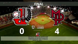 Indios de Ciudad Juarez vs Mineros de Parral  Juego 5 [upl. by Maribeth]