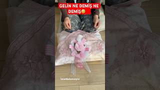 Kollar bilezik dolmalı arabam Mercedes olmalı😅😅Demiş😅😅 crochet baby kesfet istanbulunceyizi [upl. by Behka]