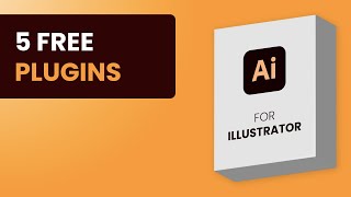 5 FREE Illustrator Plugins I Wish I Knew About Sooner [upl. by Inahteb458]