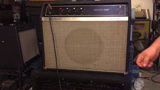 Gretsch Studio Amp Broadkaster 7875 1x12quot combo guitar amplifier repair Serviced amp Ready [upl. by Oconnor]