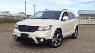 2018 Dodge Journey AWD Crossroad Start Up Exterior Interior Drive Test amp Full Review [upl. by Miahc]