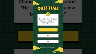 Quiz Time  Learn English learnenglish redditstories dailyenglish [upl. by Einttirb41]