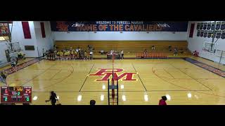 Purcell Marian vs Roger Bacon High School Girls Varsity Volleyball [upl. by Eelarbed]