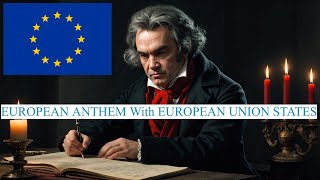 European Union States With European Anthem [upl. by Haswell]