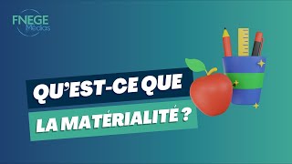 Questce que la Matérialité [upl. by Adnicul]