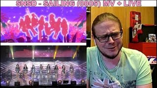 Soshiversary D10 Girls Generation  Sailing 0805 MV  LIVE REACTION  SNSD Anniversary [upl. by Kcired]