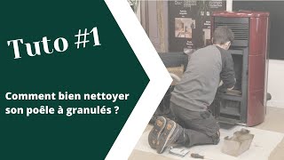 Tuto 1  Comment bien nettoyer votre poêle à granulés [upl. by Atig]