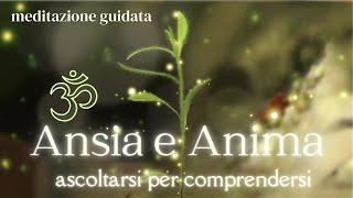 Ansia e Anima  Meditazione Guidata Italiano [upl. by Sixele]