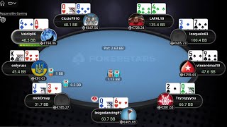 Winter Series 016 €100 PKO LAFAL10  onlyruss  lezgodancing97  Final Table Replay  PokerStarsIT [upl. by Amilah]