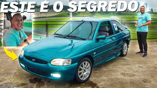 COMO UM CARRO BARATO E VELHO PODE TE FAZER FELIZ😲 ESCORT RS 10 [upl. by Ainesey]