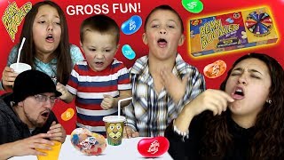 BEAN BOOZLED CHALLENGE HILARIOUS JELLY BEANS GAME FV Family [upl. by Tavia570]