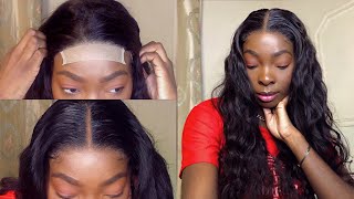 TUTO CLOSURE PARFAITE CUSTOMISATION  INSTALLATION ft Isee Hair [upl. by Anikat]