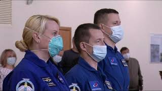 NASA Television Video File  Expedition 64 Crew Final Qualification Training September 23 2020 [upl. by Llireva]