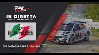 42° Rally Appennino Reggiano  PS8 Castagnedolo 3 [upl. by Kiefer]