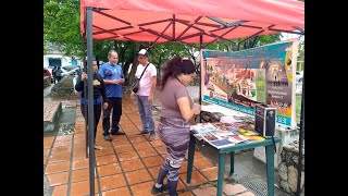 Hoy miércoles en Plaza Urdaneta con la Carpa del Evangelio video con fotos del miércoles anterior [upl. by Norak]