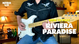 Riviera Paradise Intro  Stevie Ray Vaughan  Guitar Lesson [upl. by Diarmuid427]