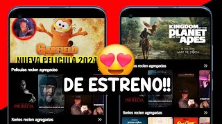 LA MEJOR APP DE TODO 2024 YA ESTA DISPONIBLE🍿👌 [upl. by Aisatsana]