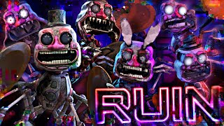 Mini Music Man Menaces  FNaF Security Breach Ruin Revisited Part 7 [upl. by Irap]