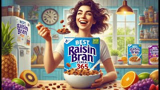 🥣 365 by Whole Foods Market Raisin Bran Cereal  Best Raisin Bran Cereal 365 🌾 [upl. by Dahl]