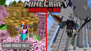 MINECRAFT HARDCORE pero con TODOS los MODS🔥  PARTE 3 [upl. by Ellemac]