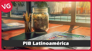 Las Economías Más Grandes de Latinoamérica por Porcentaje del PIB Nominal [upl. by Deck923]