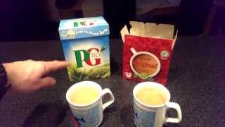 Tesco Tea V PG tips taste testwho wins [upl. by Tesil770]