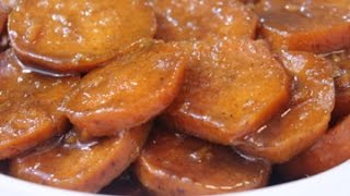 Southern Baked Candied Yams  Soul Food Style  I Heart Recipes [upl. by Kelton]