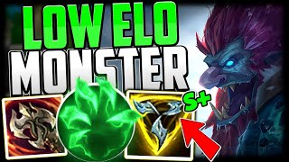 Trundle LOW ELO MONSTER  How to Play Trundle amp Carry for Beginners Season 14  League of Legends [upl. by Eirahcaz]