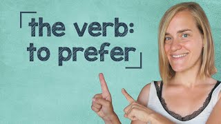 German Lesson 89  The Verb to prefer  lieber ∙ am liebsten ∙ bevorzugen ∙ vorziehen  A2 [upl. by Olbap585]