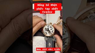 Thử tiếng chuông chiếc đồng hồ Nhật Credor phức tạp nhất với hơn 600 chi tiết giabao credor seiko [upl. by Diaz]