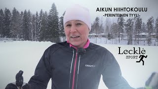 Aikun hiihtokoulu  perinteisen vinkit [upl. by Keil540]