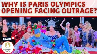 Olympics Faces Outrage Over ‘HyperSexualised amp Blasphemous’ Drag Act With Child  News18  N18G [upl. by Irrac]