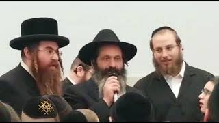 Rubashkin Visits Stoliner Cheder [upl. by Sokairyk887]