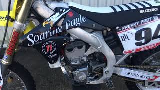 Suzuki Rmz 450 2015 launch control walk around start up ncwbikes [upl. by Patton]