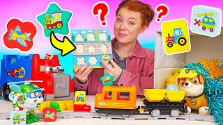 Lehrreiches Video für Kinder mit Irene und Rubble von der Paw Patrol Wir machen ein Puzzle [upl. by Zerelda158]